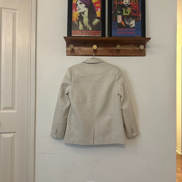 Aritzia Wilfred Memories Vegan Leather Blazer XXS (NWT) - Picture 4 of 7
